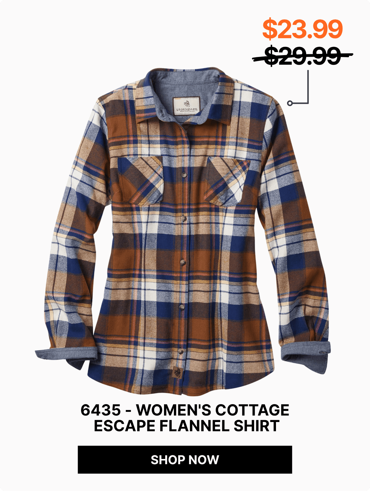 Women's Cottage Escape Flannel Shirt