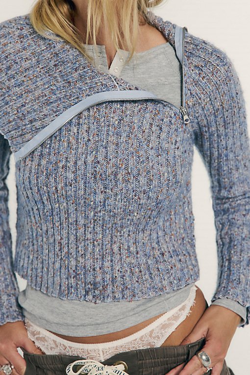 Keeping It Light Ribbed Henley
