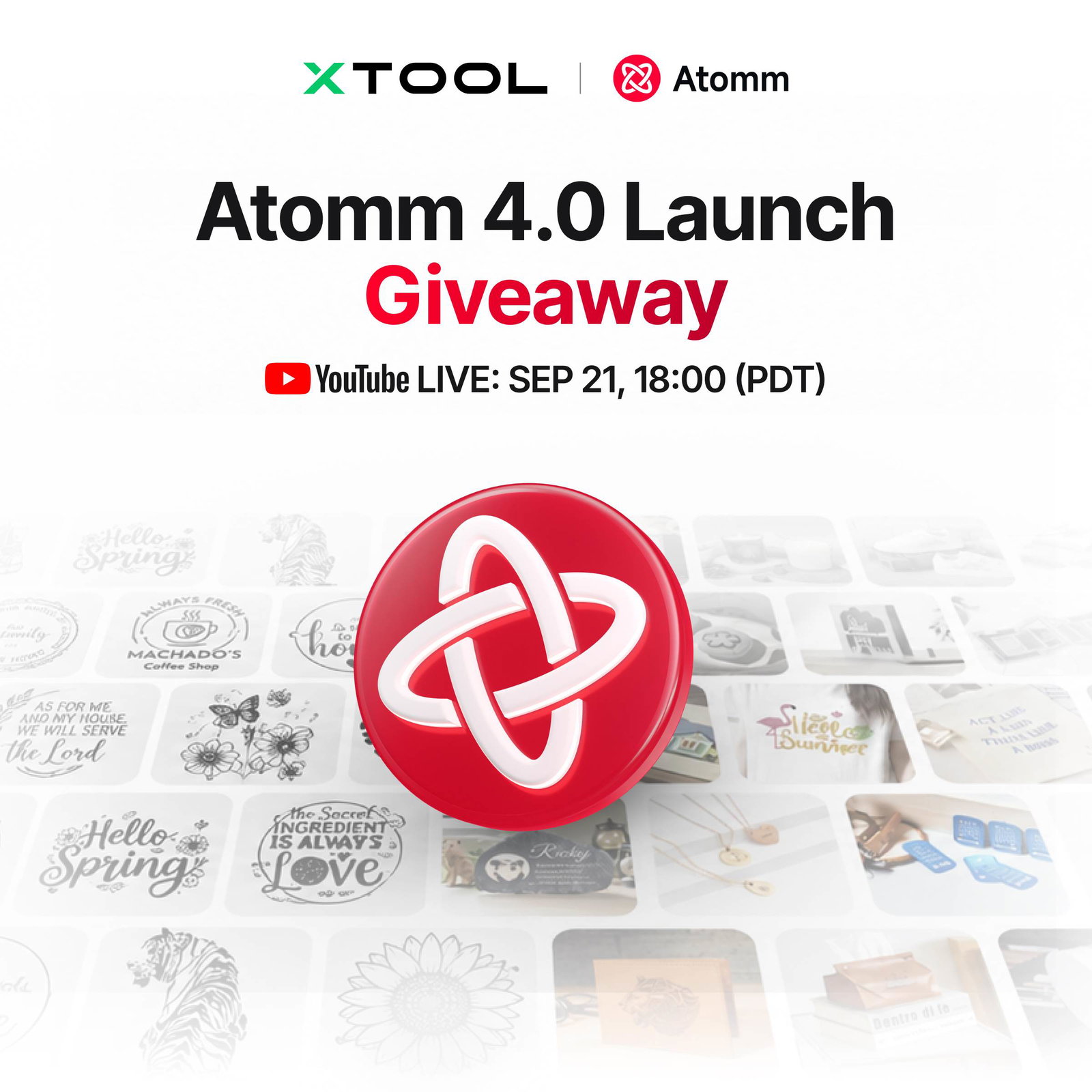 Atomm 4.0 Launch Giveaway