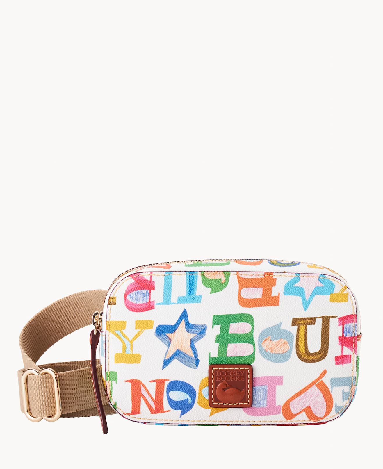 Doodle II Coated Cotton Belt Bag