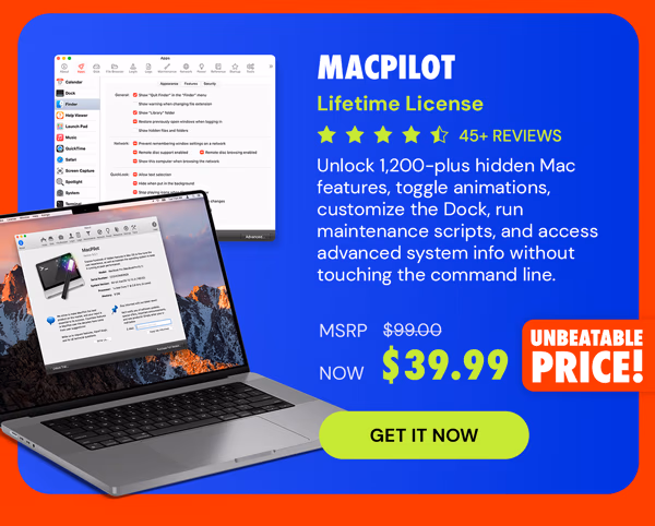 MacPilot Lifetime License