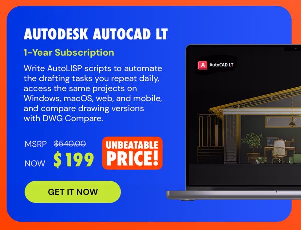 Autodesk AutoCAD LT: 1-Year Subscription