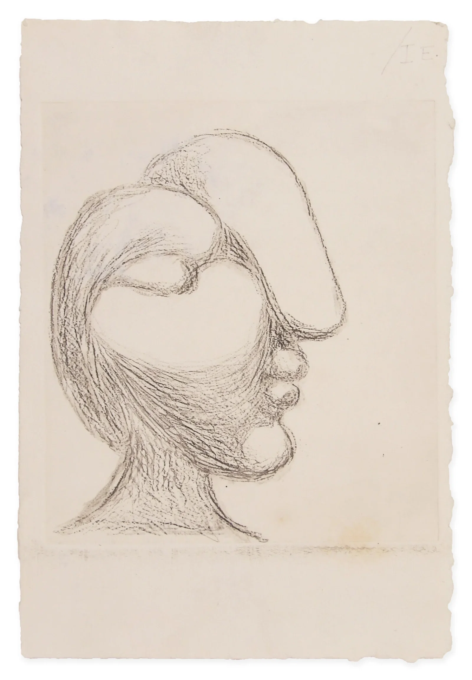 Pablo Picasso, Tête de Femme, 1933