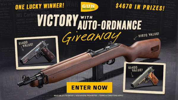 Victory with Auto-Ordnance Giveaway