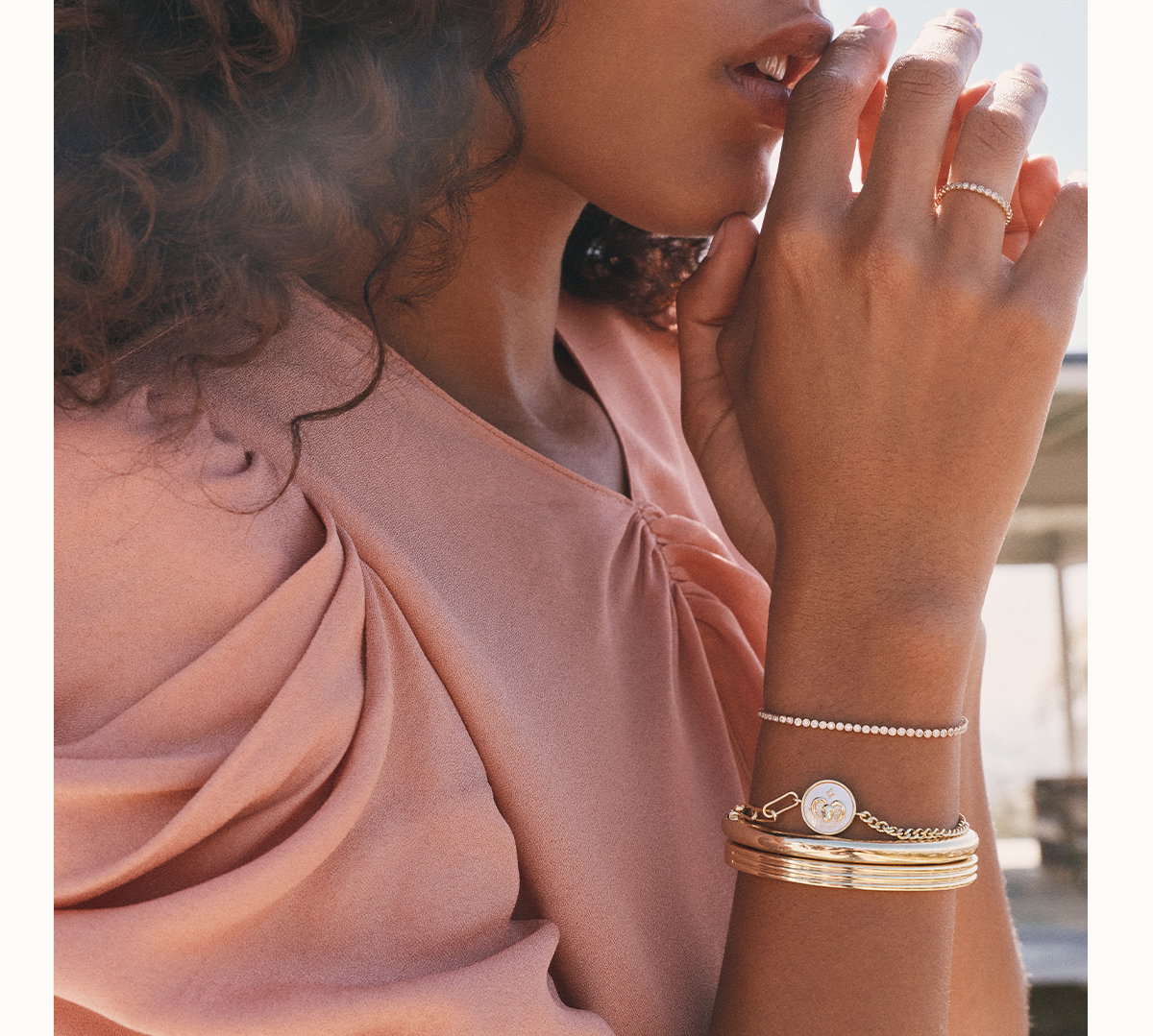 Vintage Zodiac Bracelet stack