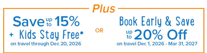 Book Early & Save