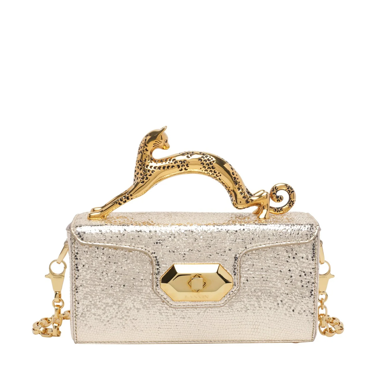 Image of Lanvin Nano Pencil Cat Bag