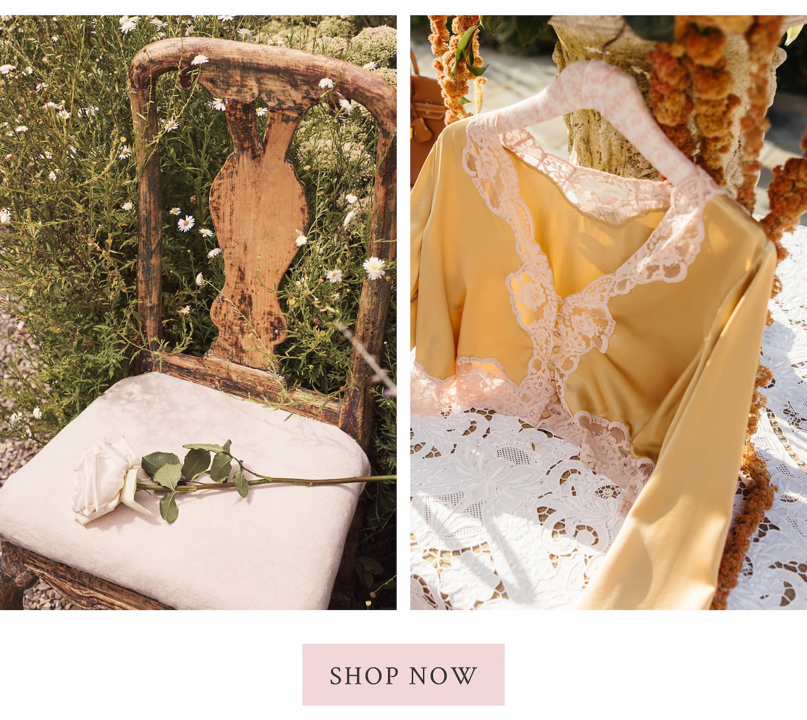 THE LEAVES ARE TURNING  The leaves are changing color and we're taking notes. New arrivals in Sunlit Leaf, the color of the season.
