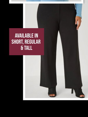 Ponte Mid Rise Trousers