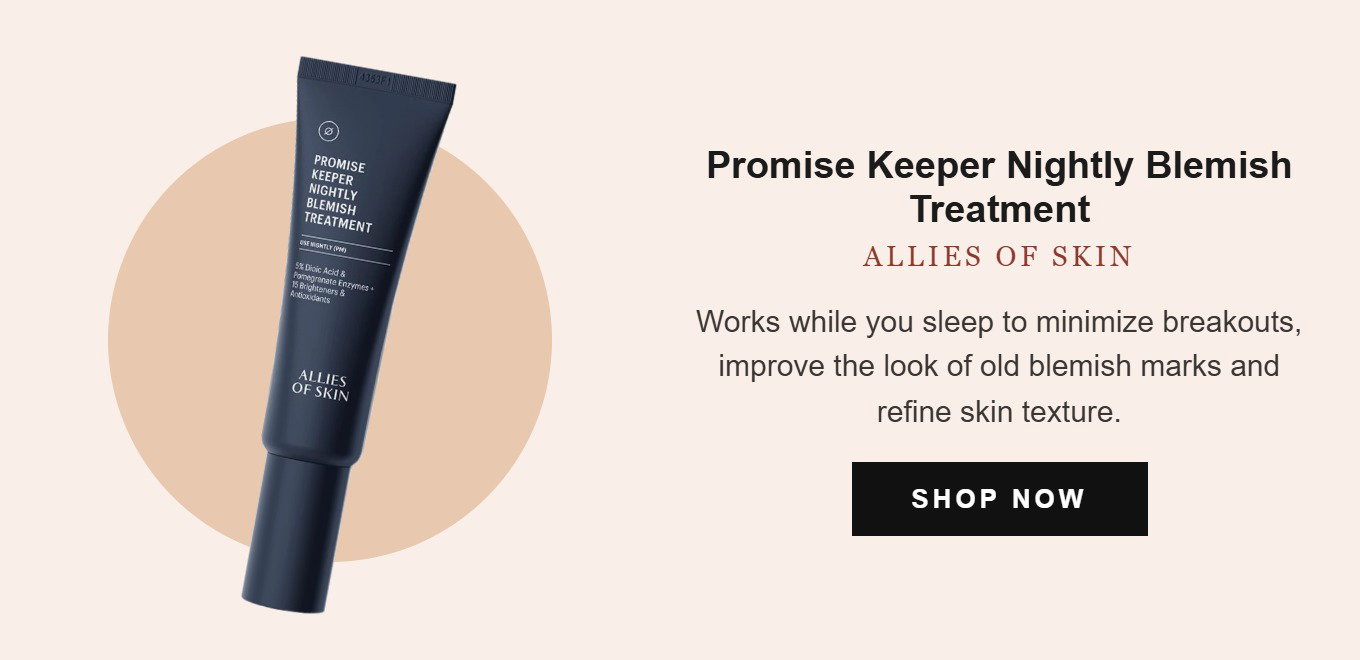 ALLIES OF SKIN Promise Keeper Nightly Blemish Treatment 1.6 oz.