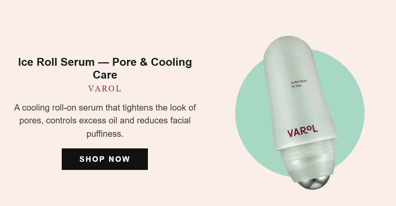 VAROL Ice Roll Serum - Pore and Cooling Care - 50 ml