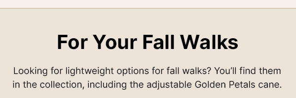 For Your Fall Walks