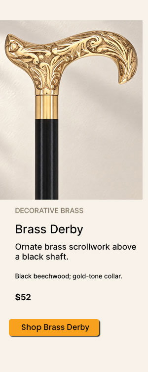 Premium Brass Derby