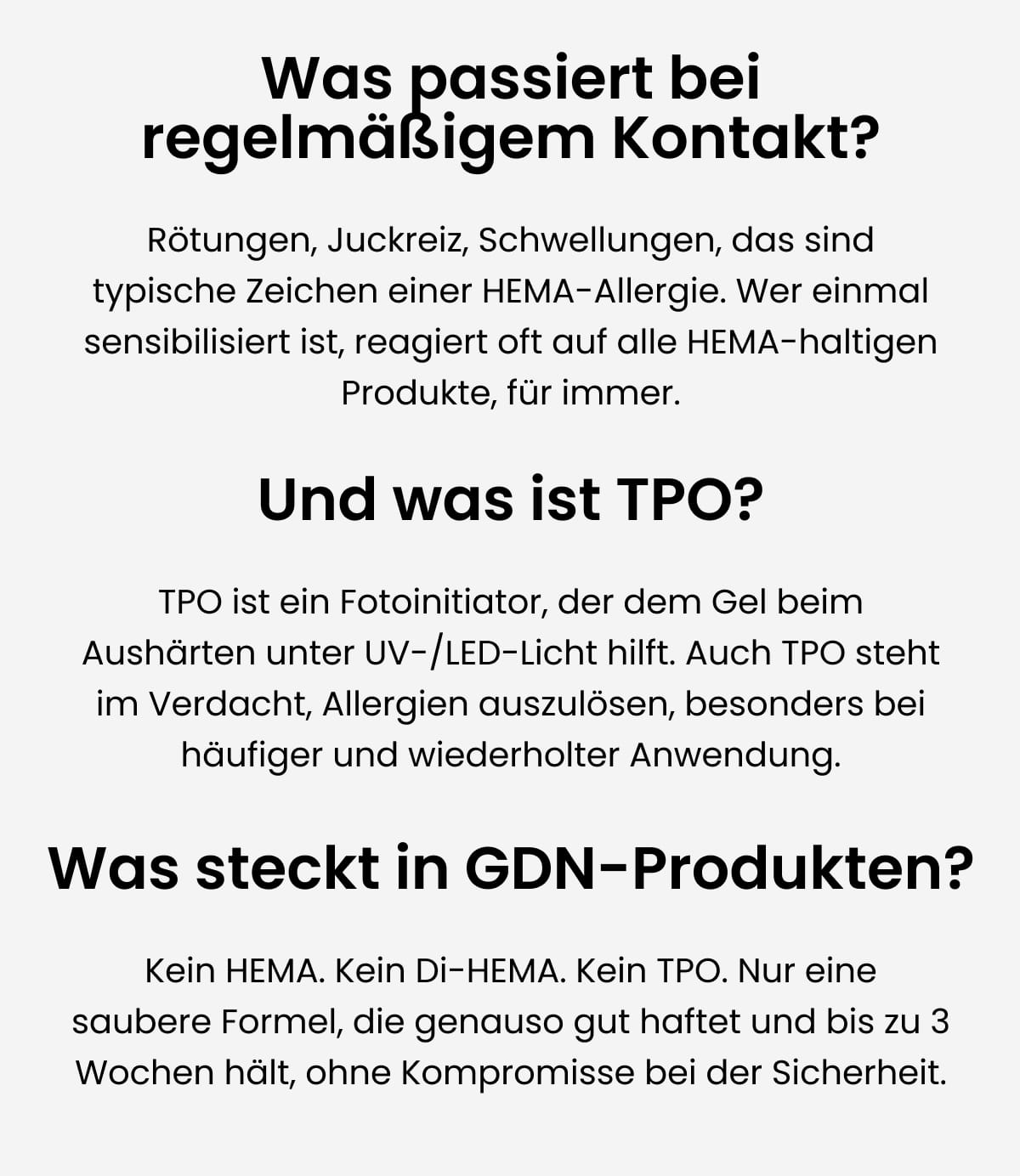 Was passiert bei regelmäßigem Kontakt?