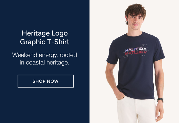 Shop heritage logo graphic t-shirt