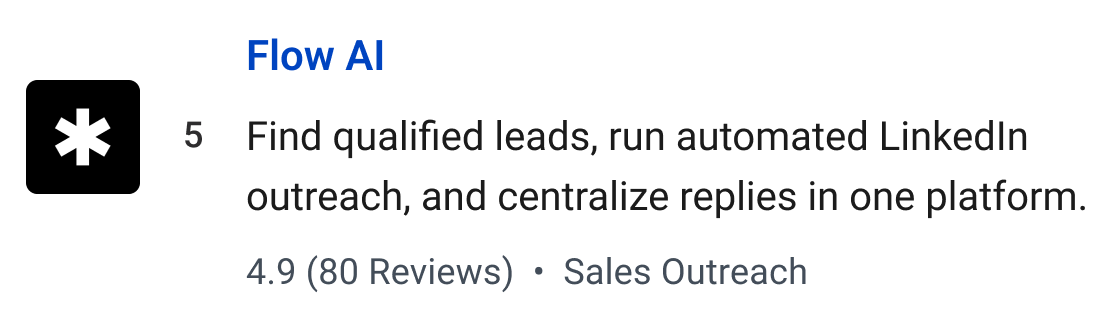 Flow AI: Find qualified leads, run automated LinkedIn outreach, and centralize replies in one platform.