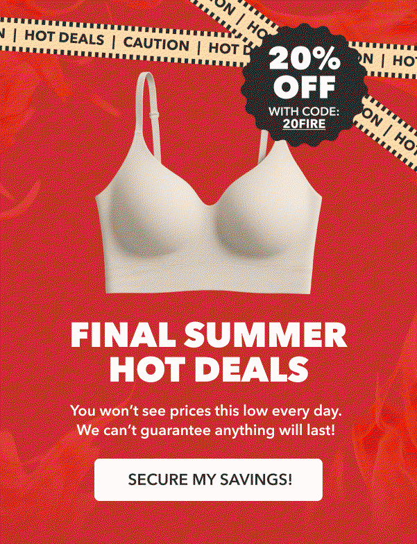 FINAL SUMMER HOT DEALS