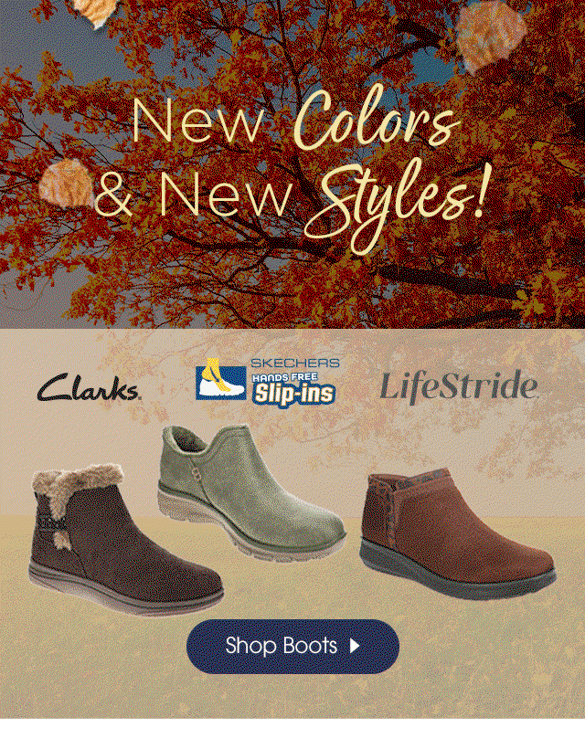 Shop New Colors and New Styles of Boots