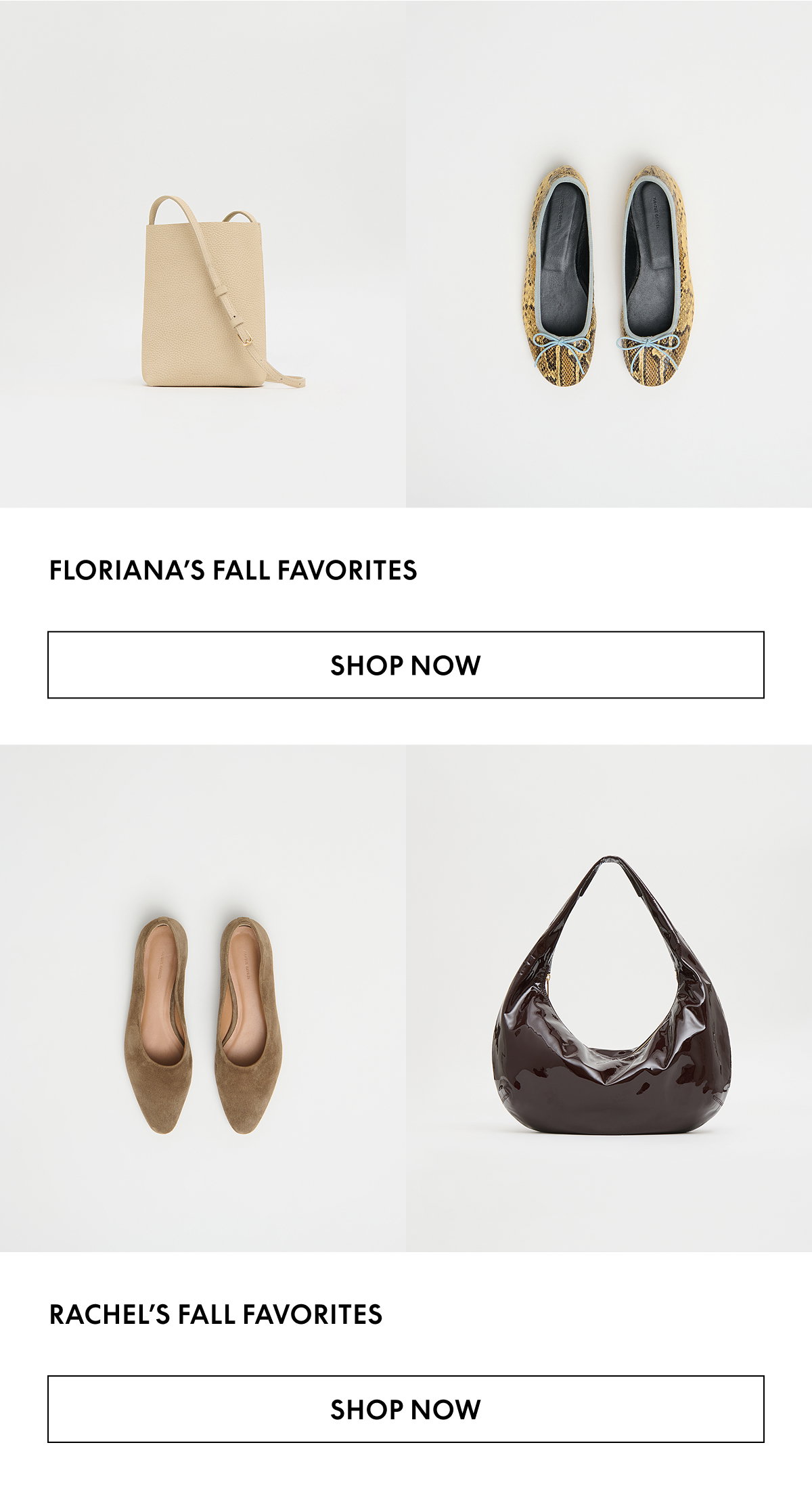 Floriana & Rachel's Fall Favorites