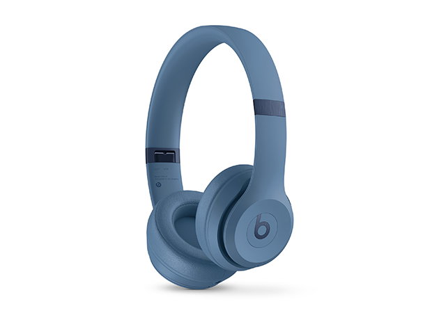 Beats Solo 4 On-Ear Headphones - Slate Blue (Open Box)