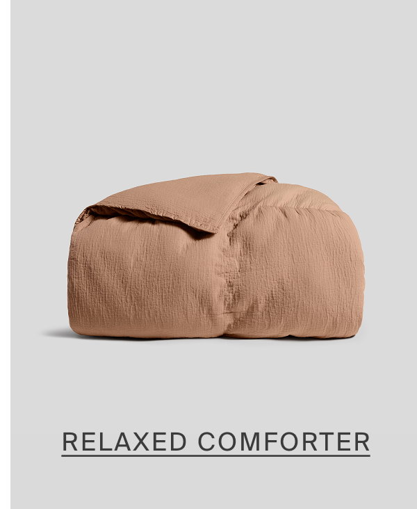 relaxed comforter