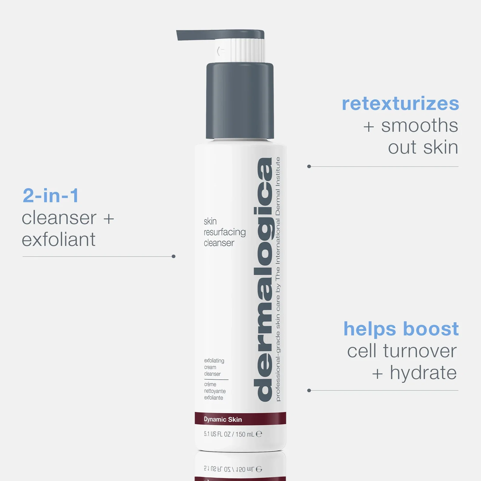 Image of skin resurfacing lactic acid cleanser