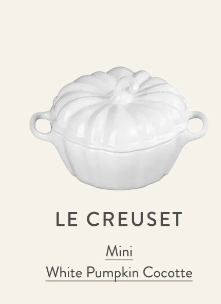 Mini White Pumpkin Cocotte 