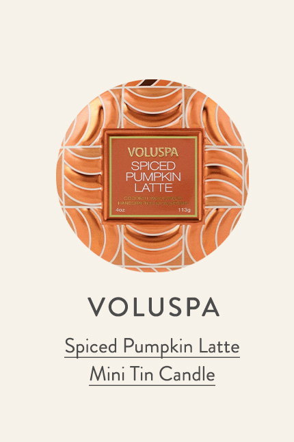 Spiced Pumpkin Latte Mini Tin Candle 