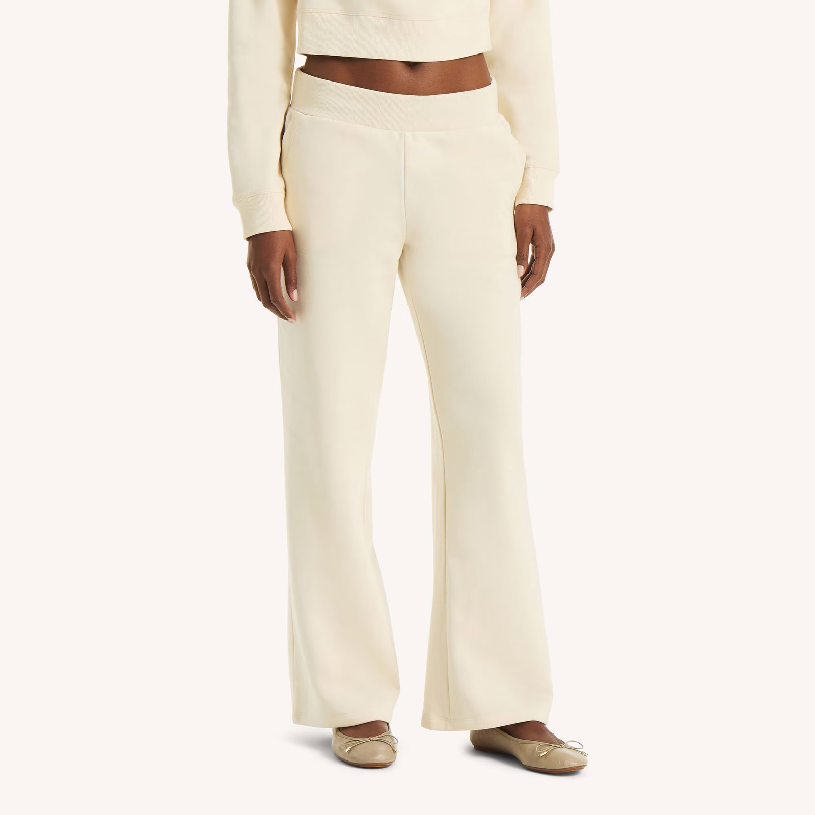 Image of Wide Leg Sweatpant