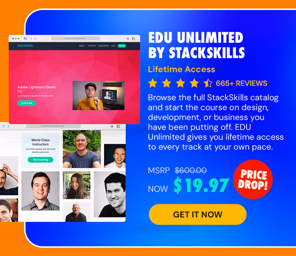 EDU Unlimited by StackSkills: Lifetime Access