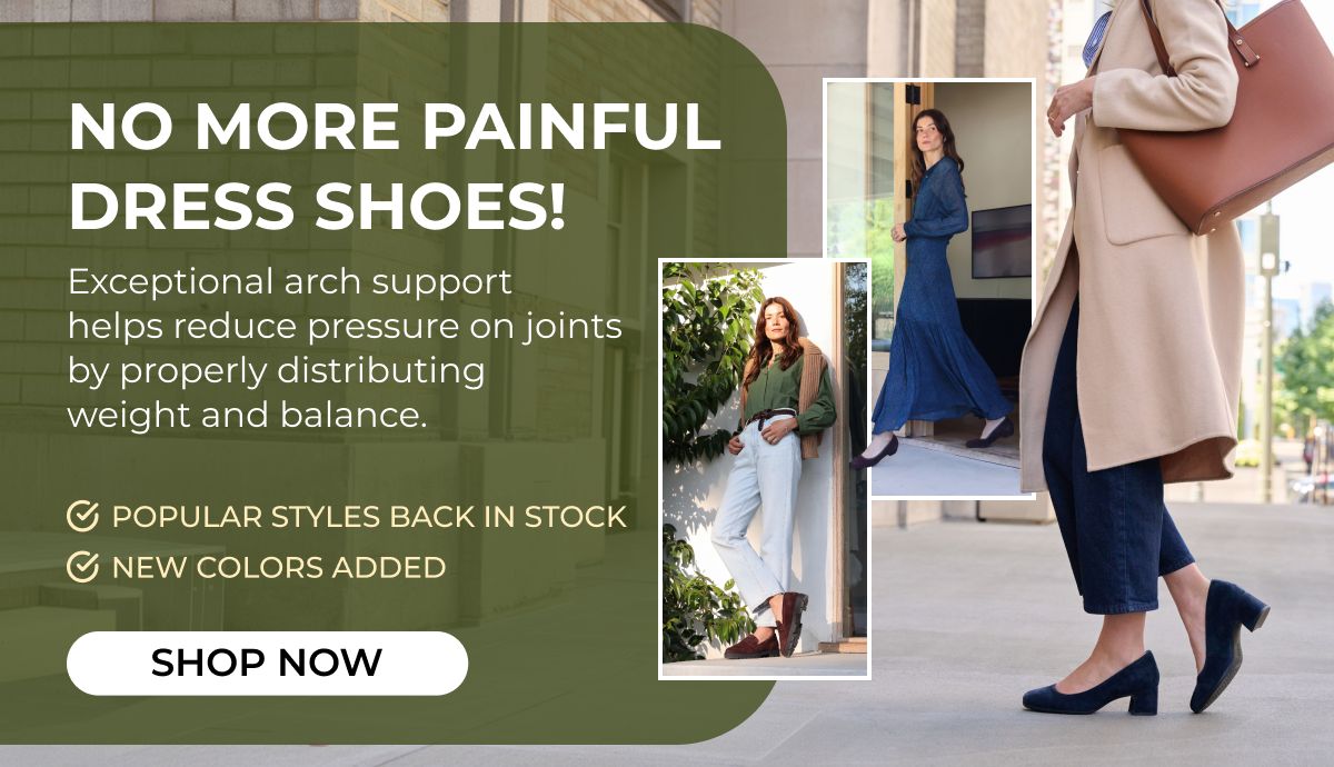 No More Painful Dress Shoes
