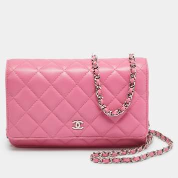 CC Classic Pink Quilted Leathe