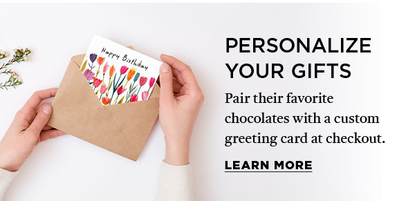 PERSONALIZE YOUR GIFTS