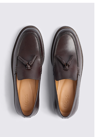 Finchley Brown Leather Loafers