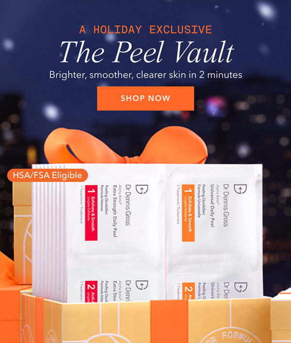 NEW Limited-Edition Holiday Peel Vault