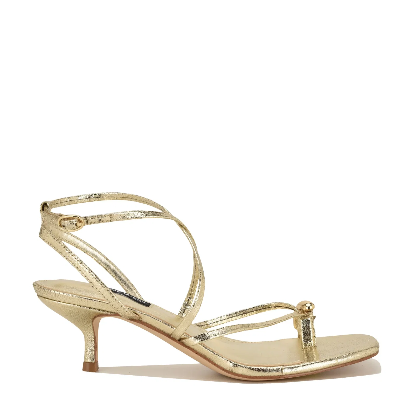 Image of Mays Strappy Kitten Heel Sandals