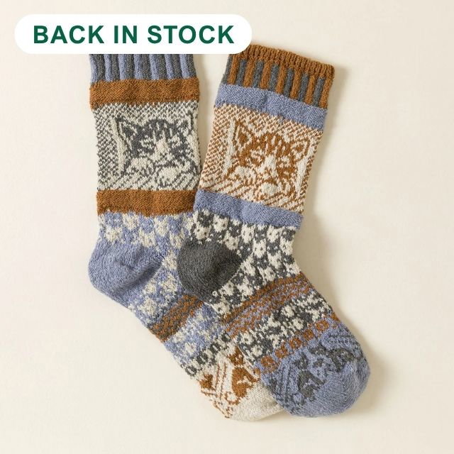 Cozy Cat Socks