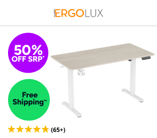 Ergolux Electric Standing Desk 140 x 70cm  Product Image