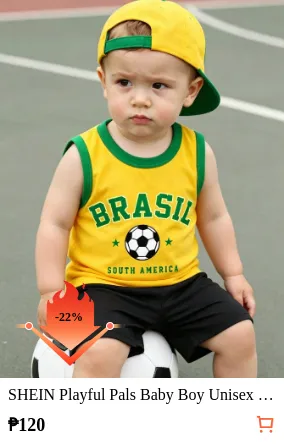 SHEIN Playful Pals Baby Boy Unisex...
