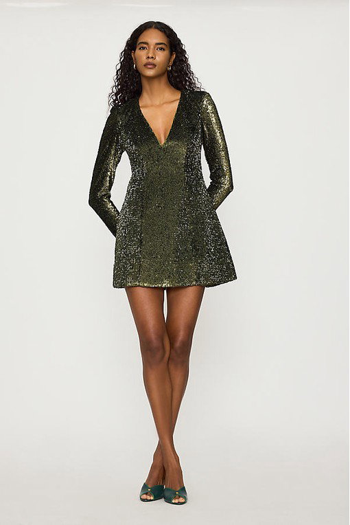 Bardot Eida Hourglass Sequin Mini Dress