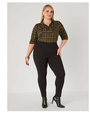 Plaid Cuffed Shirt