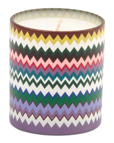 7.76oz Micro Zig Zag Candle | Blue