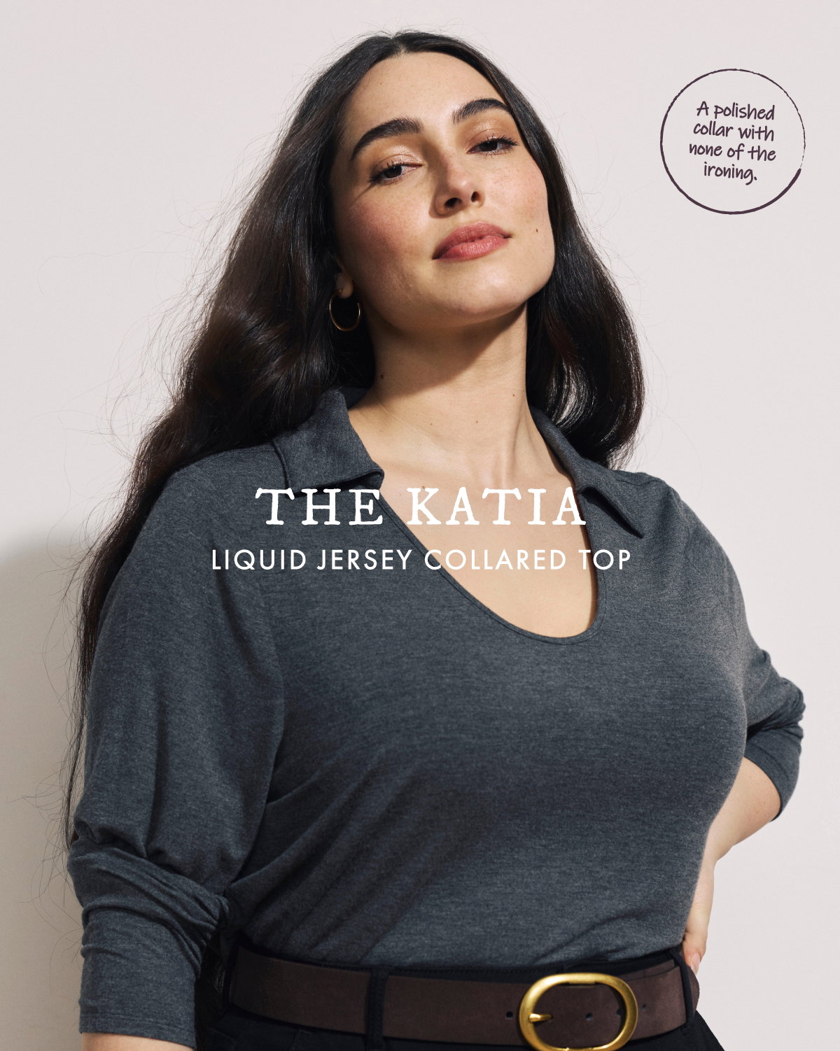 Katia - Collared Top