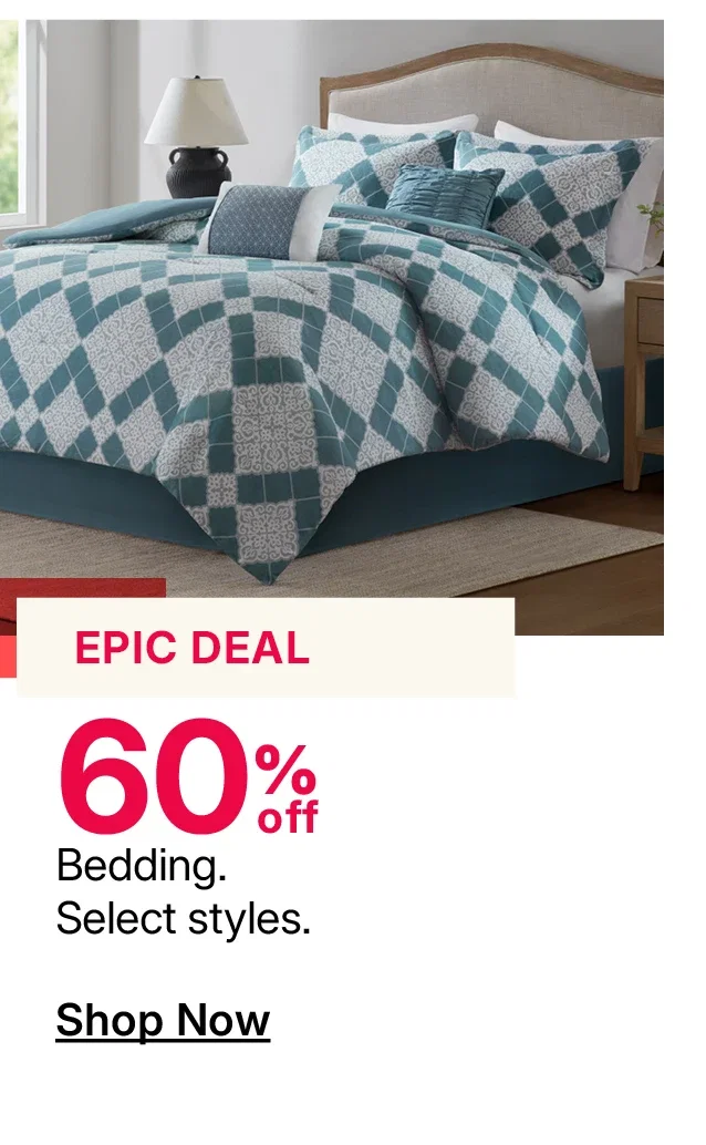 60% off bedding