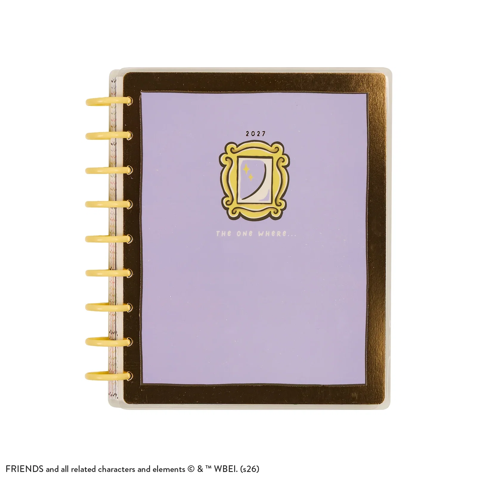 Image of 2027 Friends Customizable Planner - Classic Dashboard Layout - 12 Months