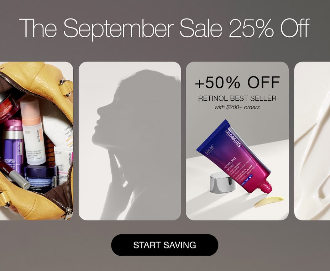 Start Saving: StriVectin September Sale 25% Off + 50% Off Retinol Best Seller with $200+ orders