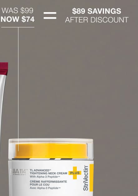 Shop StriVectin TL Advanced® Tightening Neck Cream PLUS now $74