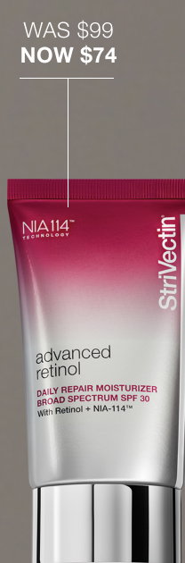 Shop StriVectin Advanced Retinol Daily Repair Moisturizer Broad Spectrum SPF 30 now $74