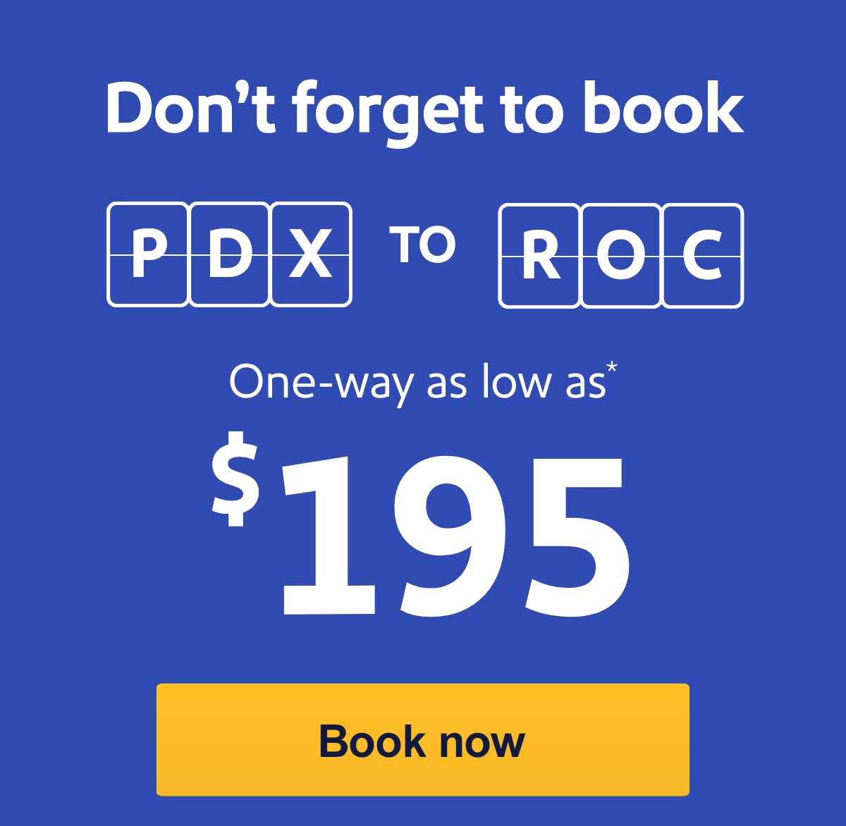 Don't forget to book your trip.