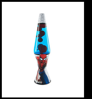 17 Inch Blue and Red Spider-Man Lava Lamp